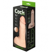 Телесный фаллоудлинитель с мошонкой Cock Next - 19 см. - LOVETOY (А-Полимер) - в Комсомольске-на-Амуре купить с доставкой