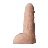 Телесный фаллоудлинитель с мошонкой Cock Next - 19 см. - LOVETOY (А-Полимер) - в Комсомольске-на-Амуре купить с доставкой