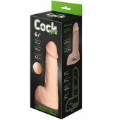 Телесный фаллоудлинитель с мошонкой Cock Next - 17 см. - LOVETOY (А-Полимер) - в Комсомольске-на-Амуре купить с доставкой