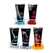 Набор из 5 лубрикантов JUJU (увлажняющий, Hot+, Long, Anal, малина) - JuJu - купить с доставкой в Комсомольске-на-Амуре Набор из 5 лубрикантов JUJU (увлажняющий, Hot+, Long, Anal, малина) - JuJu - купить с доставкой в Комсомольске-на-Амуре