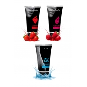 Набор из 3 лубрикантов JUJU (увлажняющий, клубника, малина) - JuJu - купить с доставкой в Комсомольске-на-Амуре