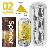 Мастурбатор Tenga Spinner DX 02 Bumps - Tenga - в Комсомольске-на-Амуре купить с доставкой