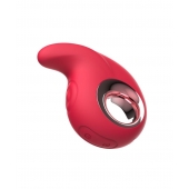 Красный клиторальный массажер с функцией постукивания - Secwell в Комсомольске-на-Амуре Красный клиторальный массажер с функцией постукивания - Secwell