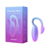 Голубой вибратор Flamingo Max - Magic Motion в Комсомольске-на-Амуре Голубой вибратор Flamingo Max - Magic Motion