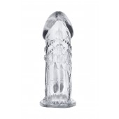 Прозрачная насадка на пенис Uco - 13 см. - A-toys - в Комсомольске-на-Амуре купить с доставкой