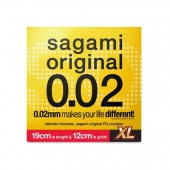 Презерватив увеличенного размера Sagami Original 0.02 XL-size - 1 шт. - Sagami - купить с доставкой в Комсомольске-на-Амуре