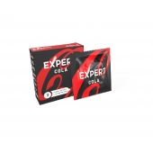 Презервативы с ароматом колы Expert Cola - 3 шт. - Expert - купить с доставкой в Комсомольске-на-Амуре