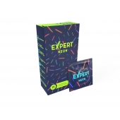 Светящиеся в темноте презервативы Expert Neon - 15 шт. - Expert - купить с доставкой в Комсомольске-на-Амуре