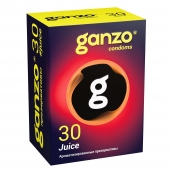 Ароматизированные презервативы Ganzo Juice - 30 шт. - Ganzo - купить с доставкой в Комсомольске-на-Амуре