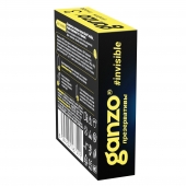 Супертонкие презервативы Ganzo Invisible - 15 шт. - Ganzo - купить с доставкой в Комсомольске-на-Амуре