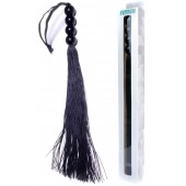 Черная силиконовая плеть - 37 см. - Boys of Toys - купить с доставкой в Комсомольске-на-Амуре