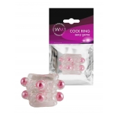 Прозрачная насадка на пенис с цветными шариками - Erowoman-Eroman - в Комсомольске-на-Амуре купить с доставкой