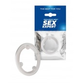 Эрекционное кольцо с 4 стимулирующими шариками - Sex Expert - в Комсомольске-на-Амуре купить с доставкой