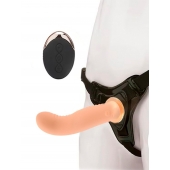 Женский вибрострапон со съемной насадкой и пультом ДУ - Erokay - купить с доставкой в Комсомольске-на-Амуре