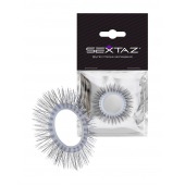 Круглое эрекционное кольцо с «ресничками» - Sextaz - в Комсомольске-на-Амуре купить с доставкой