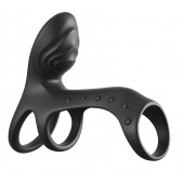 Черная насадка на пенис Ultimate Couples Cage Pro - Pipedream - в Комсомольске-на-Амуре купить с доставкой