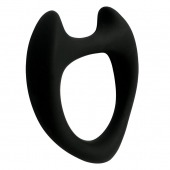 Черное эрекционное кольцо с рожками Wooomy Toro M - Adrien Lastic - в Комсомольске-на-Амуре купить с доставкой