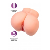 Реалистичный мастурбатор в форме попки с двумя любовными входами - No Name - в Комсомольске-на-Амуре купить с доставкой