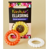 Цветное рельефное эрекционное кольцо Ellasring - Sitabella - в Комсомольске-на-Амуре купить с доставкой