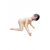 Телесная надувная секс-кукла в позиции догги-стайл - NMC - в Комсомольске-на-Амуре купить с доставкой