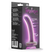 Фиолетовая насадка с гладкой поверхностью Surrender 4.75 Inch Beginner Pegging Dildo - 12 см. - Blush Novelties - купить с доставкой в Комсомольске-на-Амуре