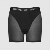 Трусики-шорты для фиксации насадок Strap-on-me Harness Lingerie Halo - size XS - Strap-on-me - купить с доставкой в Комсомольске-на-Амуре