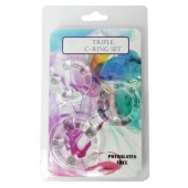 Набор из 3 эрекционных прозрачных колец - Boys of Toys - в Комсомольске-на-Амуре купить с доставкой