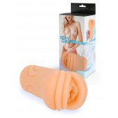 Телесный мастурбатор-вагина с рельефом на поверхности - Sexy Girl - в Комсомольске-на-Амуре купить с доставкой