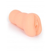 Телесный мастурбатор-вагина с 2 эрекционными кольцами в комплекте - Sexy Girl - в Комсомольске-на-Амуре купить с доставкой