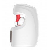 Белый мастурбатор с язычком и возвратно-поступательными движениями - Secwell - в Комсомольске-на-Амуре купить с доставкой