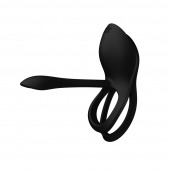 Черное эрекционное виброкольцо Bayek с пультом ДУ - Zalo - в Комсомольске-на-Амуре купить с доставкой