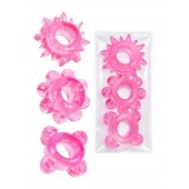 Комплект из 3 розовых эрекционных колец - Erowoman-Eroman - в Комсомольске-на-Амуре купить с доставкой