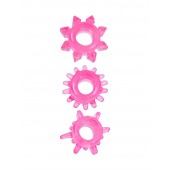 Комплект из трех розовых эрекционных колец - Erowoman-Eroman - в Комсомольске-на-Амуре купить с доставкой