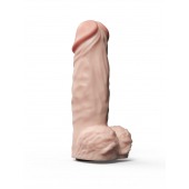 Фаллическая насадка Харнесс UNICOCK 10  с вибрацией - 25 см. - LOVETOY (А-Полимер) - купить с доставкой в Комсомольске-на-Амуре