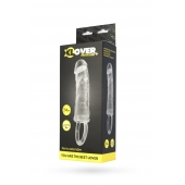 Прозрачная насадка с петлёй для фиксации - 14 см. - ToyFa - в Комсомольске-на-Амуре купить с доставкой