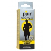 Спрей-пролонгатор длительного действия pjur SUPERHERO Strong Spray - 20 мл. - Pjur - купить с доставкой в Комсомольске-на-Амуре