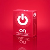 Супертонкие презервативы ON) Super Thin - 3 шт. - ON) - купить с доставкой в Комсомольске-на-Амуре