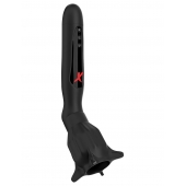 Чёрный вибростимулятор для головки члена с эффектом всасывания Vibrating Roto-Sucker - Pipedream - в Комсомольске-на-Амуре купить с доставкой