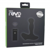 Чёрный перезаряжаемый массажёр предстательной железы NEXUS Revo Slim - Nexus Range - в Комсомольске-на-Амуре купить с доставкой