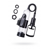 Вакуумная помпа A-toys с вибропулей и эрекционными кольцами - A-toys - в Комсомольске-на-Амуре купить с доставкой