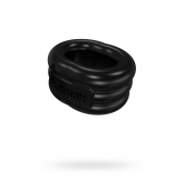 Чёрное эрекционное виброкольцо Stretch - Bathmate - в Комсомольске-на-Амуре купить с доставкой