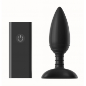 Чёрная вибровтулка NEXUS ACE SMALL с дистанционным управлением - 10 см. - Nexus Range в Комсомольске-на-Амуре Чёрная вибровтулка NEXUS ACE SMALL с дистанционным управлением - 10 см. - Nexus Range