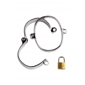 Металлические наручники на замке - ToyFa - купить с доставкой в Комсомольске-на-Амуре