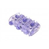 Фиолетовая насадка на пенис Rings Armour - Lola Games - в Комсомольске-на-Амуре купить с доставкой