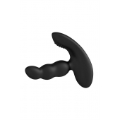 Черный силиконовый стимулятор простаты Levett Nitoc с пультом ДУ - Levett - в Комсомольске-на-Амуре купить с доставкой