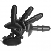 Плаг на присоске Vac-U-Lock Deluxe Suction Cup Plug Accessory - Doc Johnson - купить с доставкой в Комсомольске-на-Амуре
