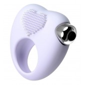 Белое виброкольцо для продления полового акта JOS MOYS - JOS - в Комсомольске-на-Амуре купить с доставкой