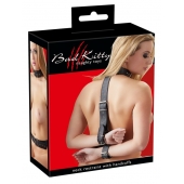 Фиксация на шею и запястья Bad Kitty Neck and Hand Restraints - Orion - купить с доставкой в Комсомольске-на-Амуре
