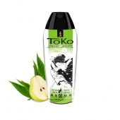 Интимный гель TOKO Pear   Exotic Green Tea с ароматом груши и зеленого чая - 165 мл. - Shunga - купить с доставкой в Комсомольске-на-Амуре