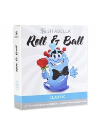 стимулирующий презерватив-насадка Roll   Ball Classic - Sitabella - купить с доставкой в Комсомольске-на-Амуре